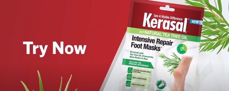 Kerasal® Intensive Repair Foot Masks plus Tea Tree Oil