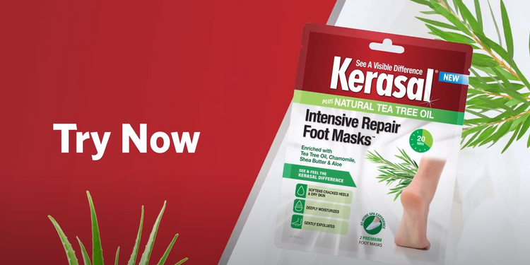 Kerasal® Intensive Repair Foot Masks plus Tea Tree Oil
