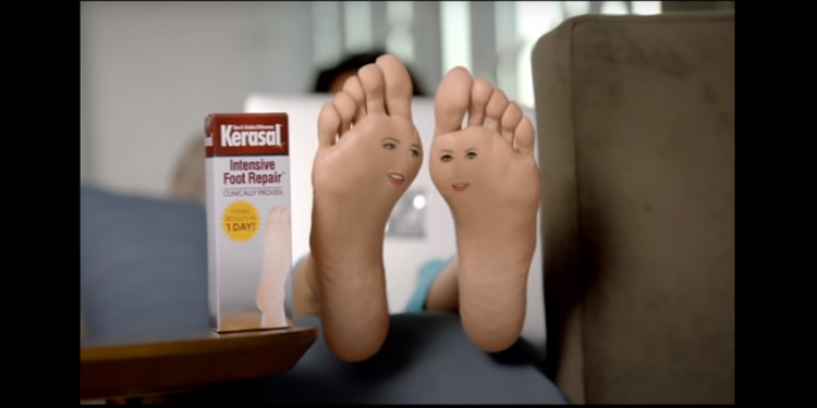 Intensive Foot Repair TV commercial