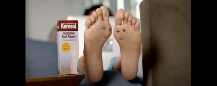 Intensive Foot Repair TV commercial