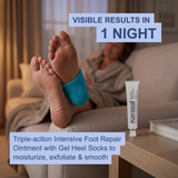 Kerasal Intensive Foot Repair Combo Pack: Ointment + Moisturizing Gel Socks