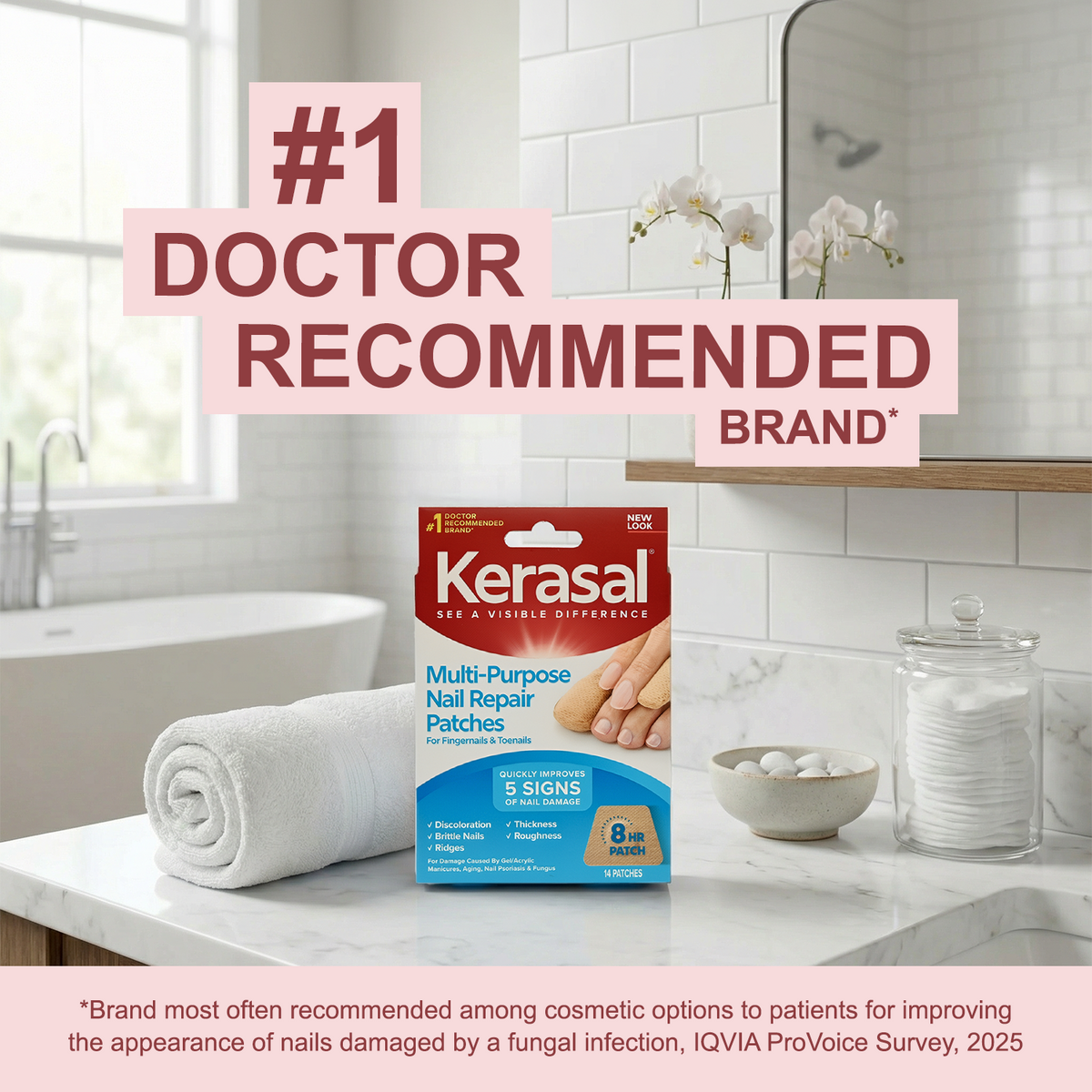 Kerasal Multi-Purpose Nail Repair Patches
