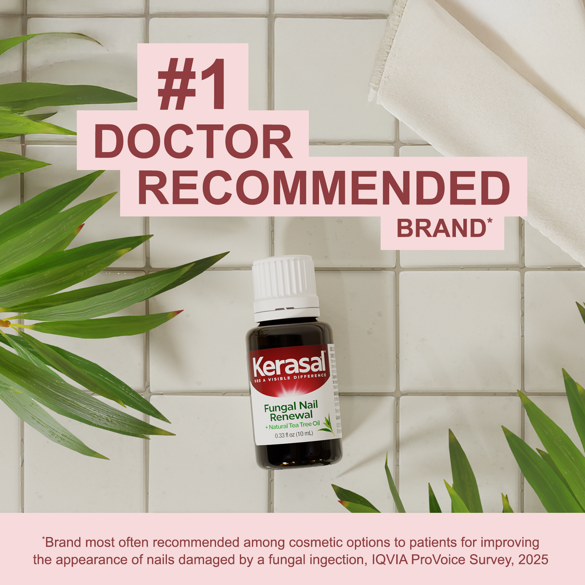 Kerasal Fungal Nail Renewal + Natural Tea Tree Oil