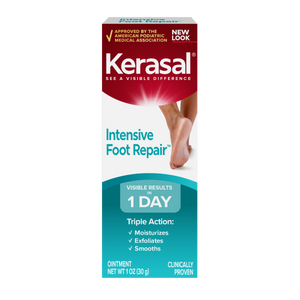 Kerasal® Intensive Foot Repair™, Ointment for Cracked Heels and Dry Feet, 1 oz