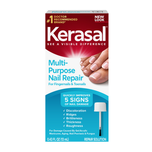 Kerasal® Multi-Purpose Nail Repair™, Nail Solution for Discolored and Damaged Nails, 0.43 fl oz