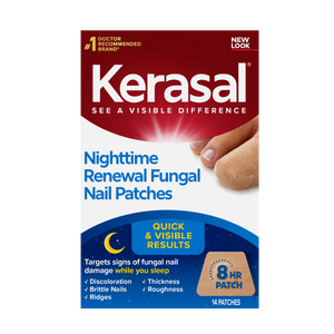 Kerasal Nighttime Renewal Fungal Nail Patches, 14ct
