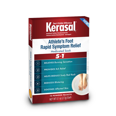 Kerasal Athlete s Foot Medicated Soak 12 Count