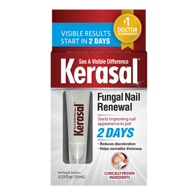 Kerasal Nighttime Renewal Fungal Nail Patches, 14ct
